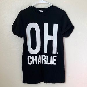 Charlie Puth Oh Charlie Voicenotes Tour Cuffed Sleeve Shirt